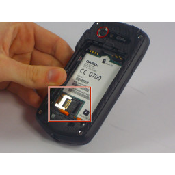 Замена сим-карты Casio G'zOne Commando 4G LTE